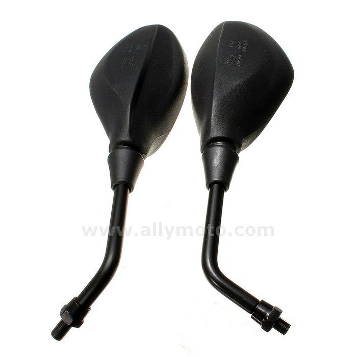 88 Universal Motorcycle Handlebar Rear View Side Mirrors 10Mm@3